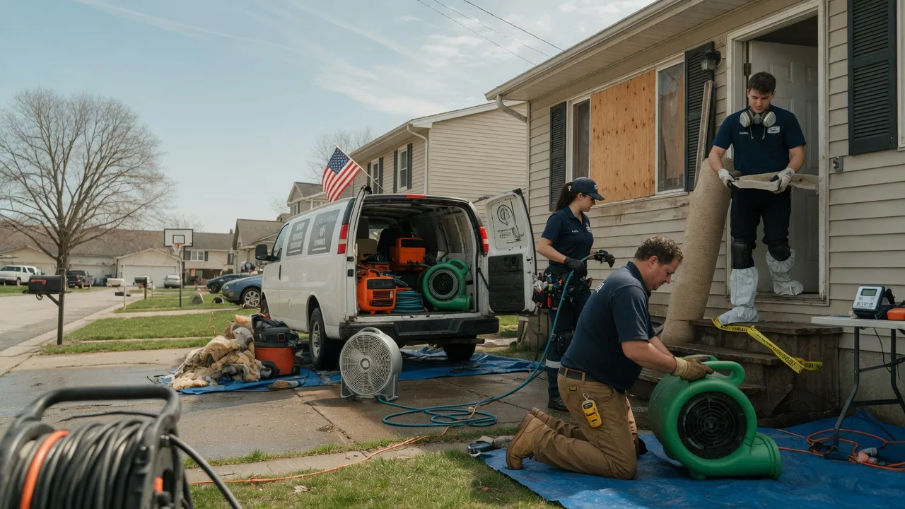 Water Damage Restoration in Holdingford, MN near me